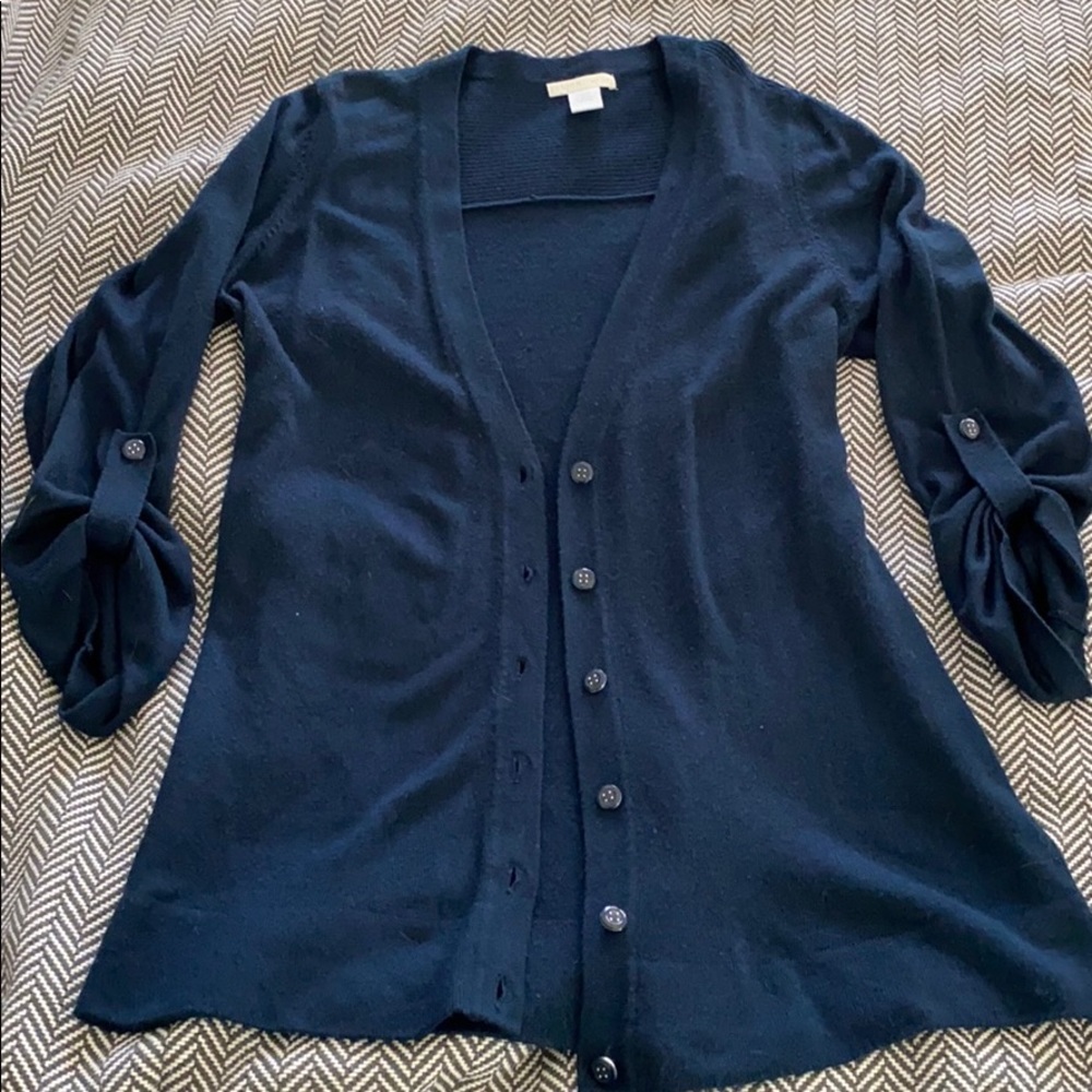 Design History Dark Teal Cardigan